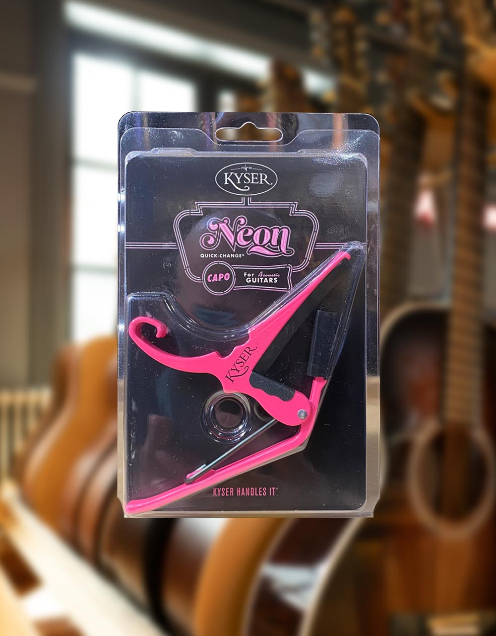 Каподастр для гитары Kyser KG6NPA - купить в "Гитарном Клубе"