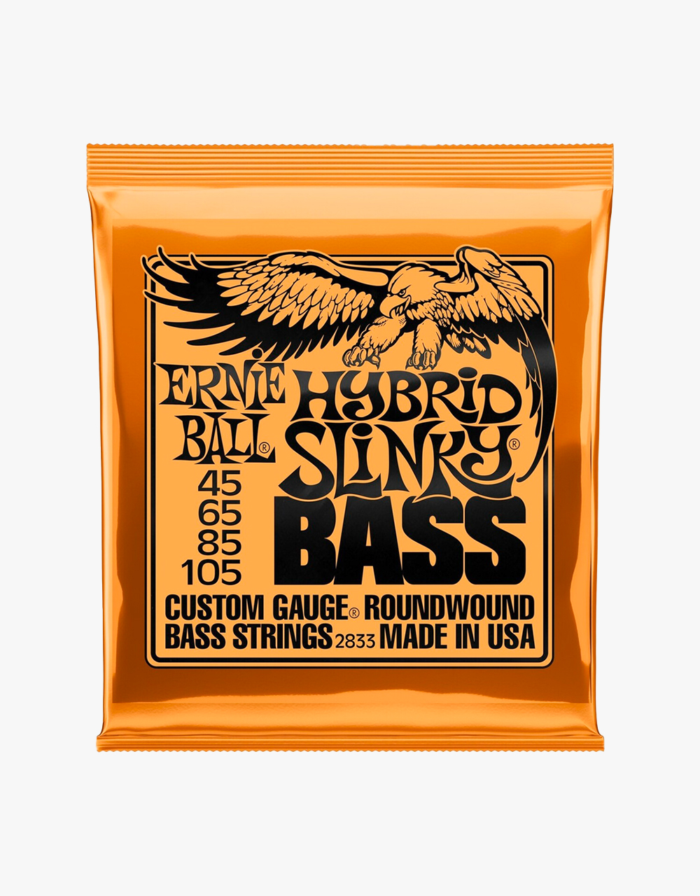 Струны для бас-гитары Ernie Ball 2833 Nickel Wound Bass Hybrid Slinky, 45-105 - купить в "Гитарном Клубе"