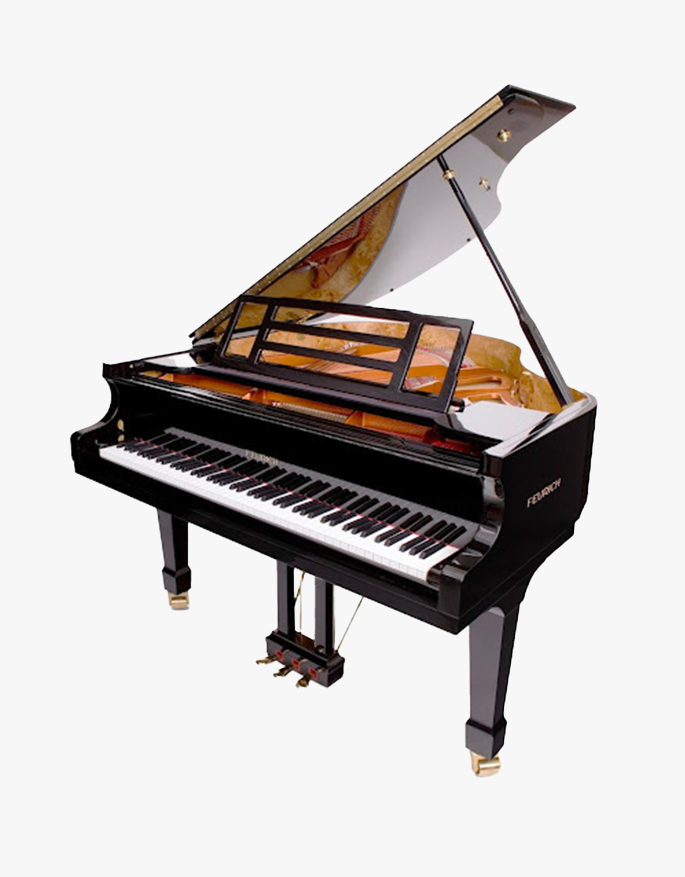 Кабинетный рояль Feurich Dynamic-2 GP-162BK - купить в "Гитарном Клубе"