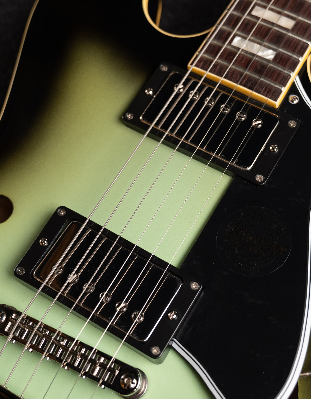 Электрогитара Heritage Custom Shop Factory Special H-535 Green Burst - купить в "Гитарном Клубе"