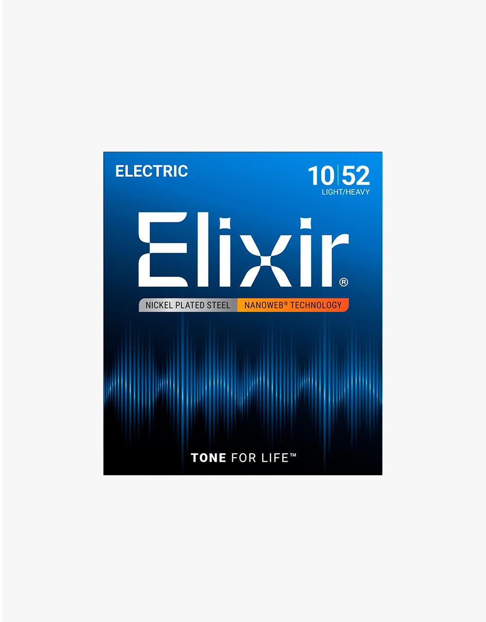 Струны для электрогитары Elixir Nanoweb 12077, 10-52 - купить в "Гитарном Клубе"