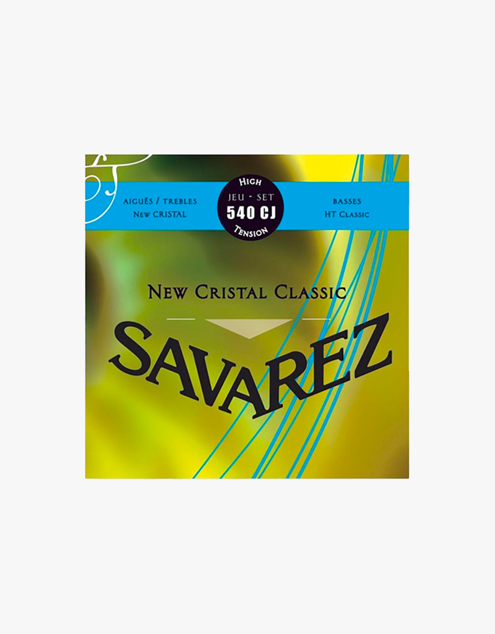 Струны для классической гитары Savarez 540 CJ New Cristal Classic High Tension - купить в "Гитарном Клубе"