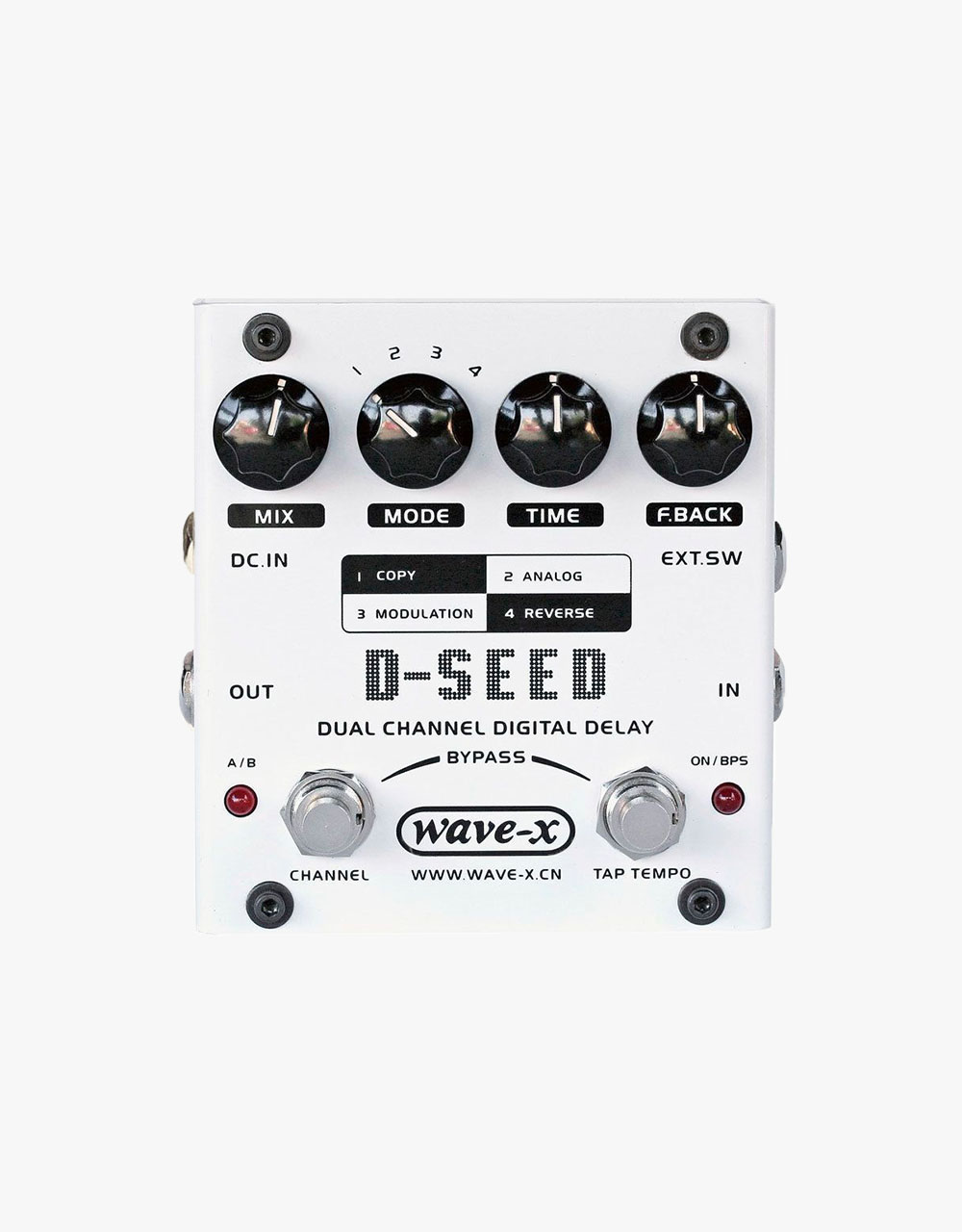 Гитарная педаль JOYO D-SEED, Dual Channel Digital Delay - купить в "Гитарном Клубе"