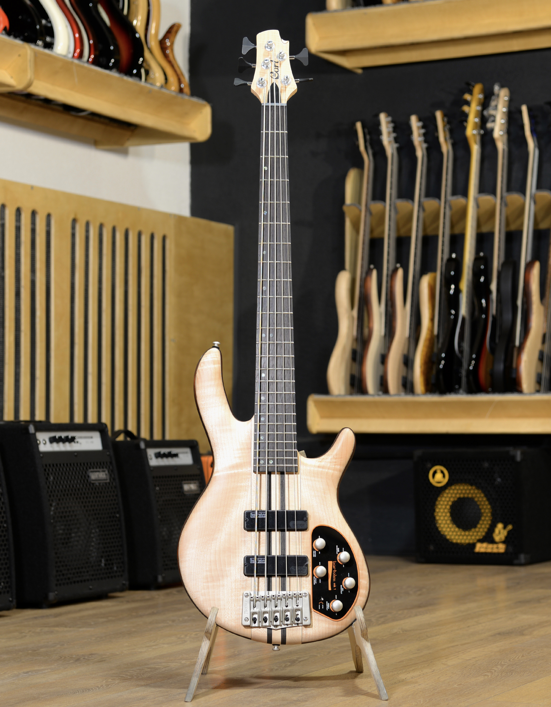 Бас-гитара Cort A5-Plus-FMMH-OPN Artisan Series - купить в "Гитарном Клубе"