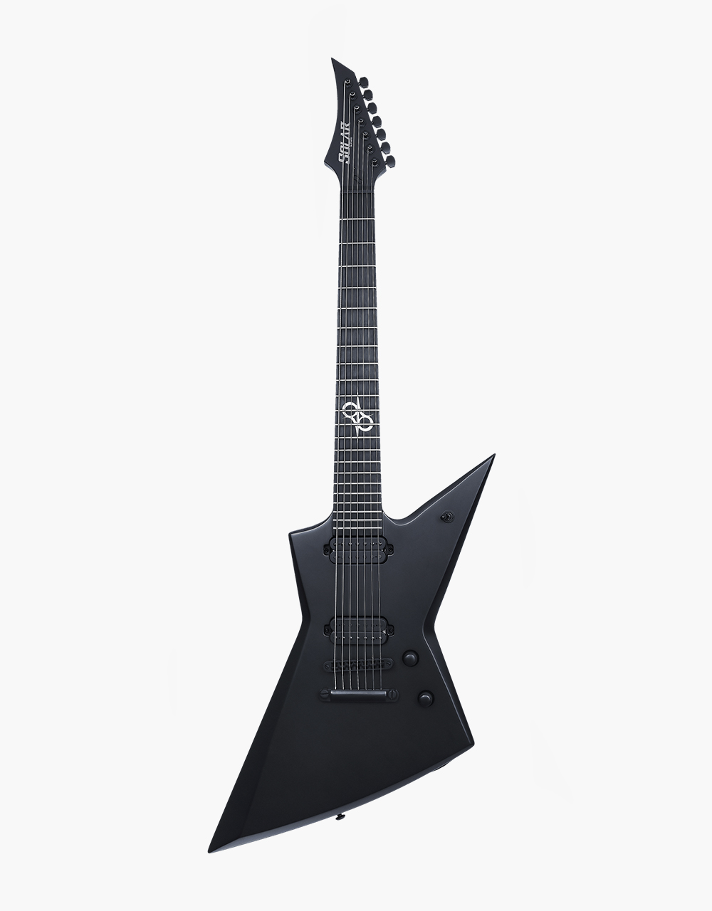 Электрогитара Solar Guitars E2.7C Carbon Black Matte - купить в "Гитарном Клубе"