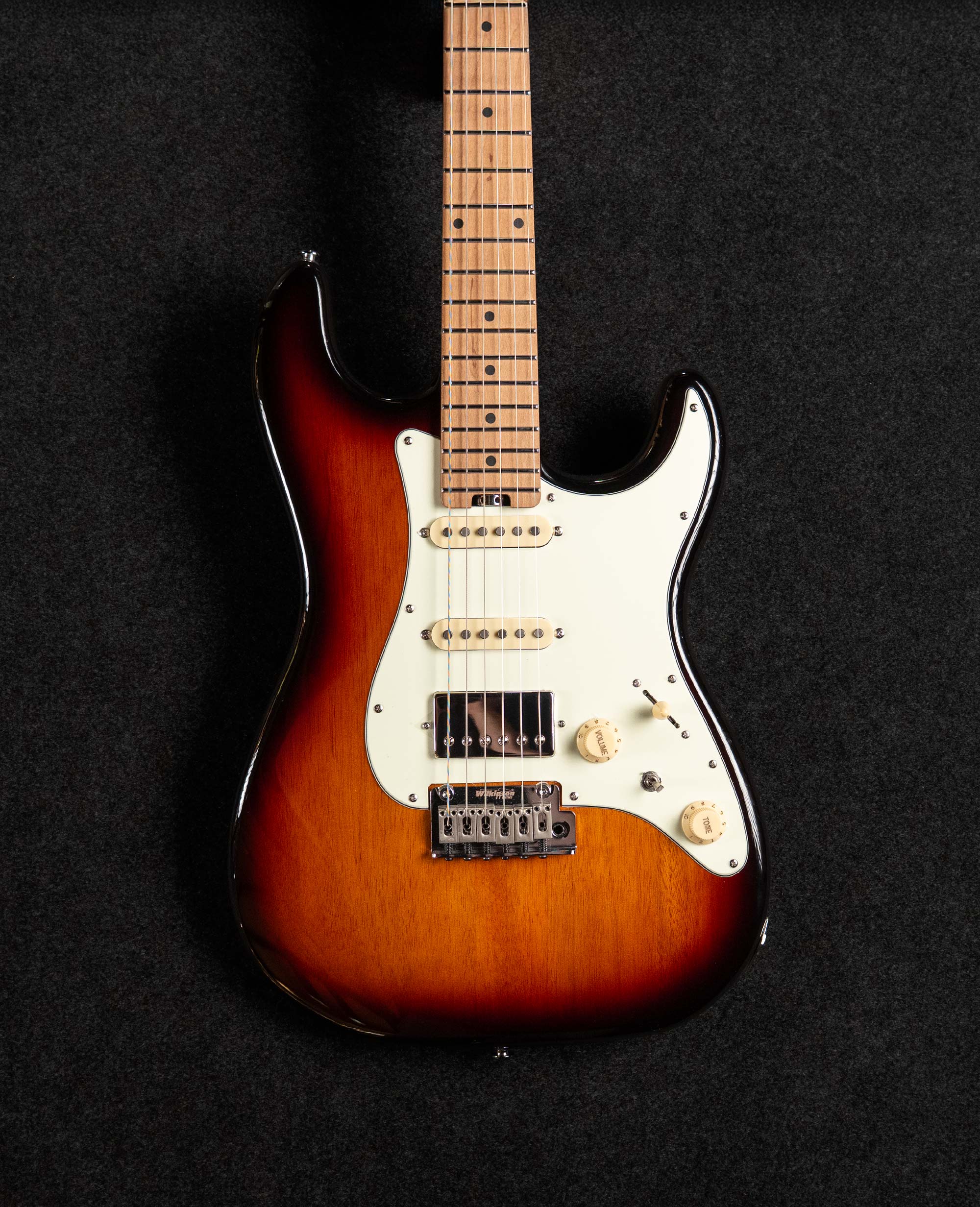 Электрогитара Crafter Charlotte VVS MP Tobacco Sunburst - купить в "Гитарном Клубе"