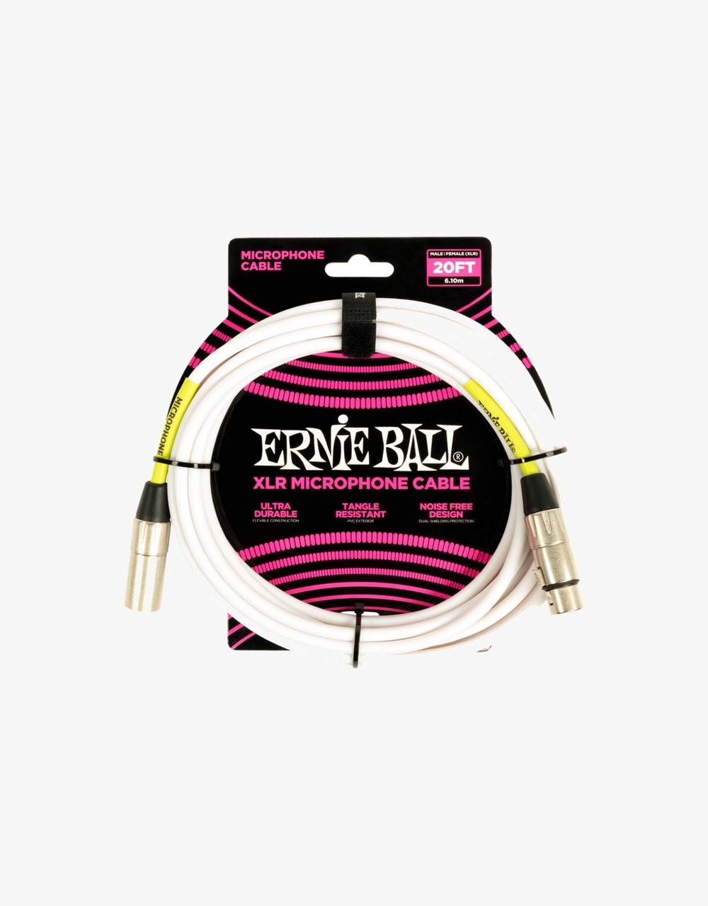 Микрофонный кабель Ernie Ball 6389 - купить в "Гитарном Клубе"