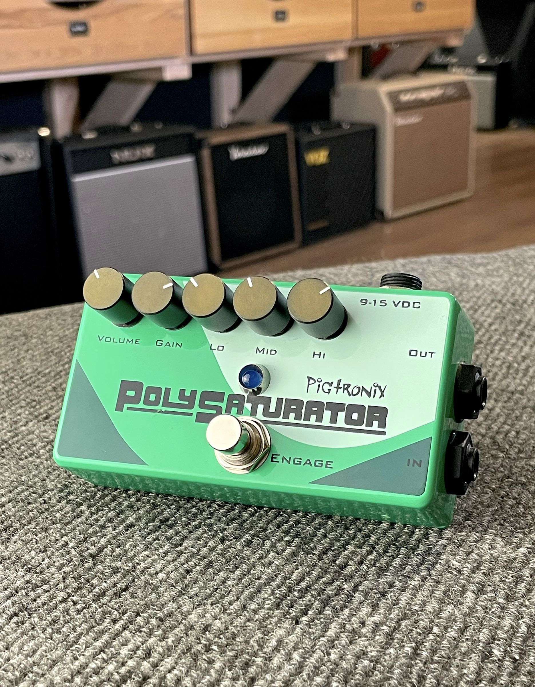 Гитарная педаль Pigtronix PSO PolySaturator Overdrive - купить в "Гитарном Клубе"