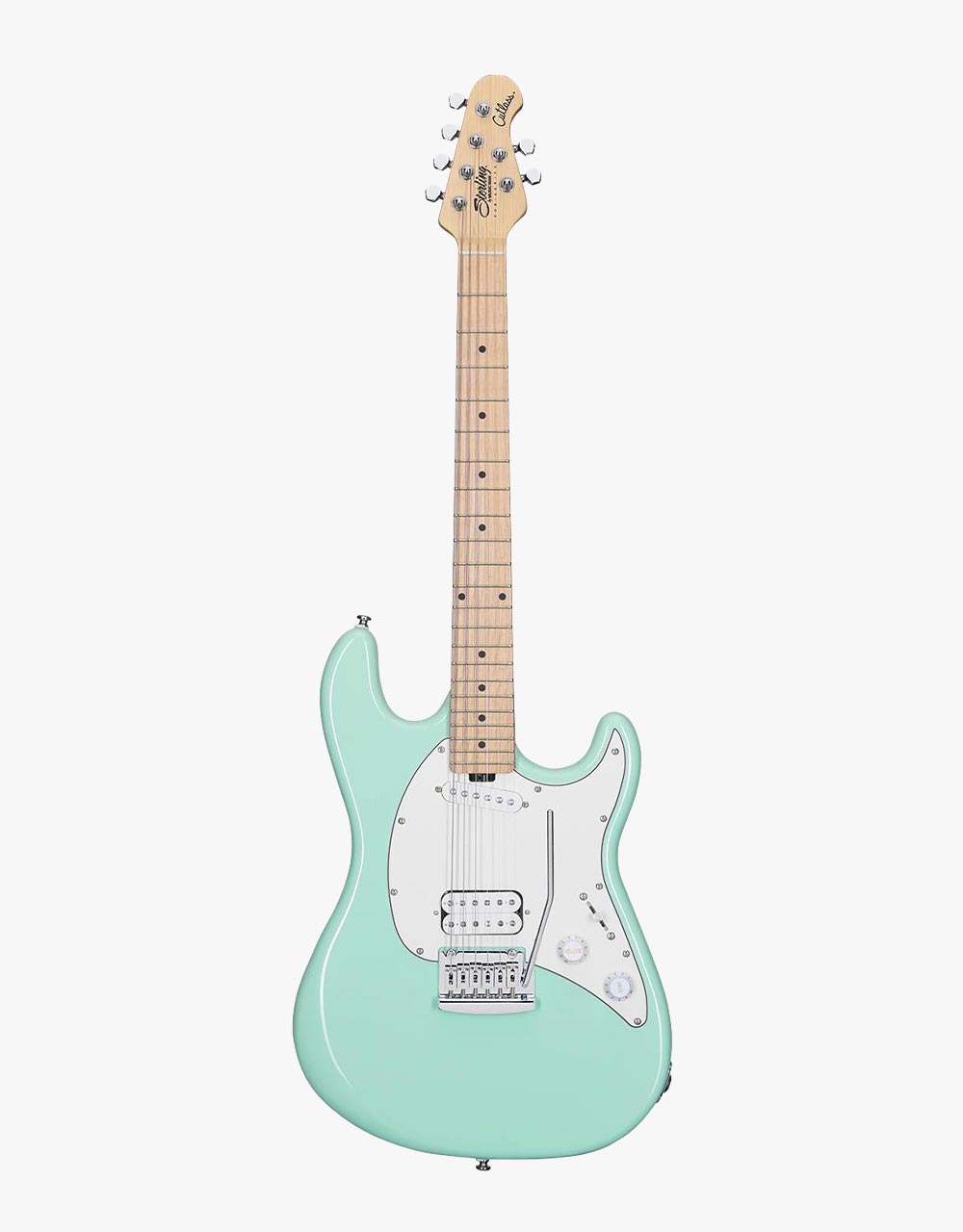 Электрогитара Sterling Cutlass Short Scale HS Mint Green - купить в "Гитарном Клубе"