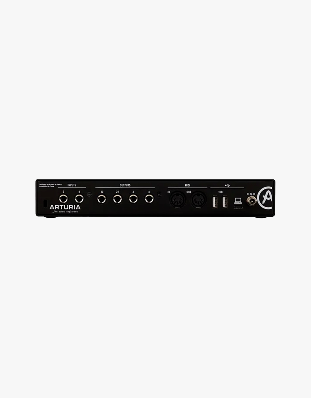 Аудиоинтерфейс Arturia MiniFuse 4 Black - купить в "Гитарном Клубе"