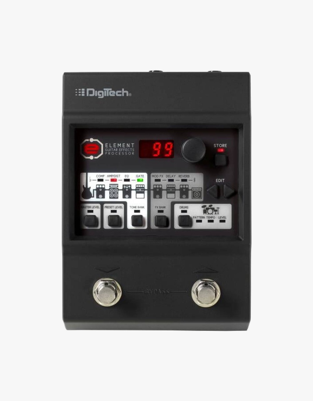 Процессор эффектов Digitech ELEMENT MULTI-EFFECT PROCESSOR - купить в "Гитарном Клубе"