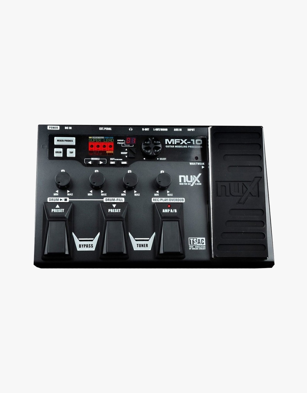 Процессор эффектов NUX MFX-10 - купить в "Гитарном Клубе"