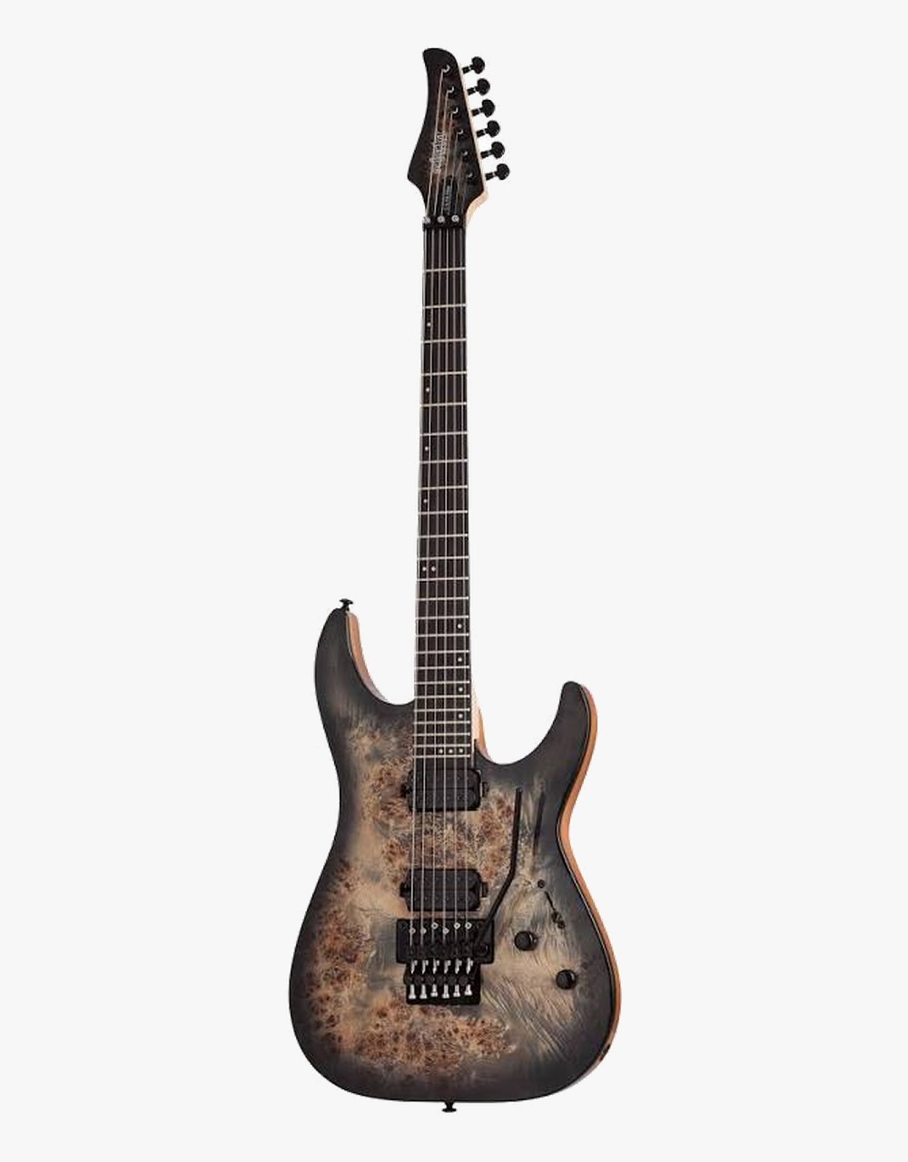 Электрогитара Schecter C-6 FR PRO, Charcoal Burst - купить в "Гитарном Клубе"