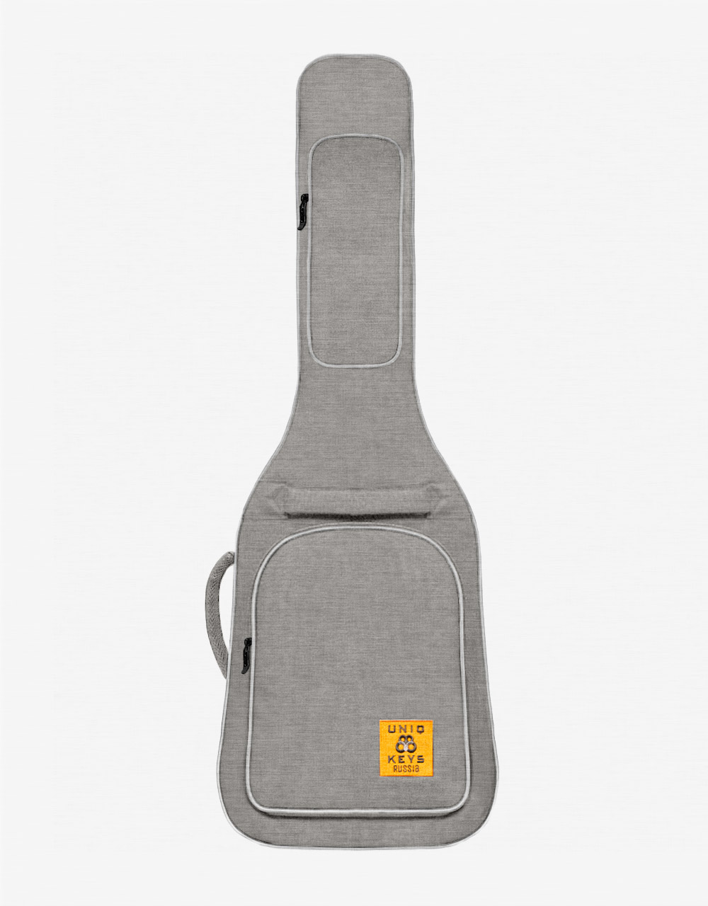 Чехол для электрогитары UNIQKEYS PREMIUM GEB-03GR, Orange Label, Gray - купить в "Гитарном Клубе"