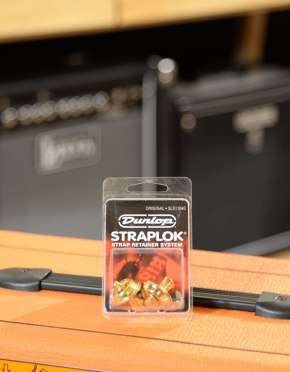 Стреплоки Dunlop SLS1035VN, gold - купить в "Гитарном Клубе"