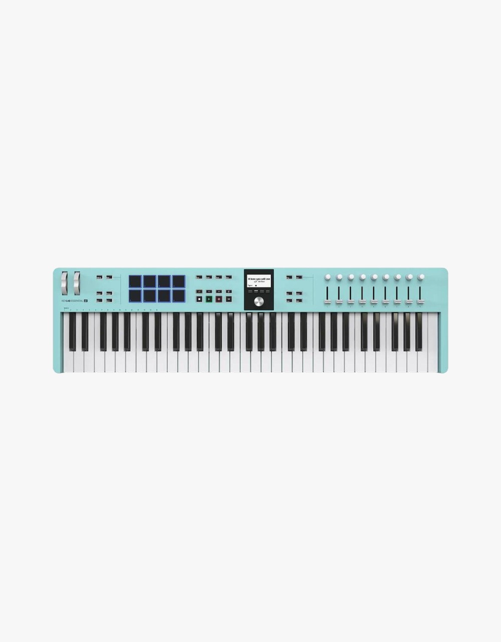 MIDI-контроллер Arturia KeyLab Essential 61 mk3 Aquamarine - купить в "Гитарном Клубе"