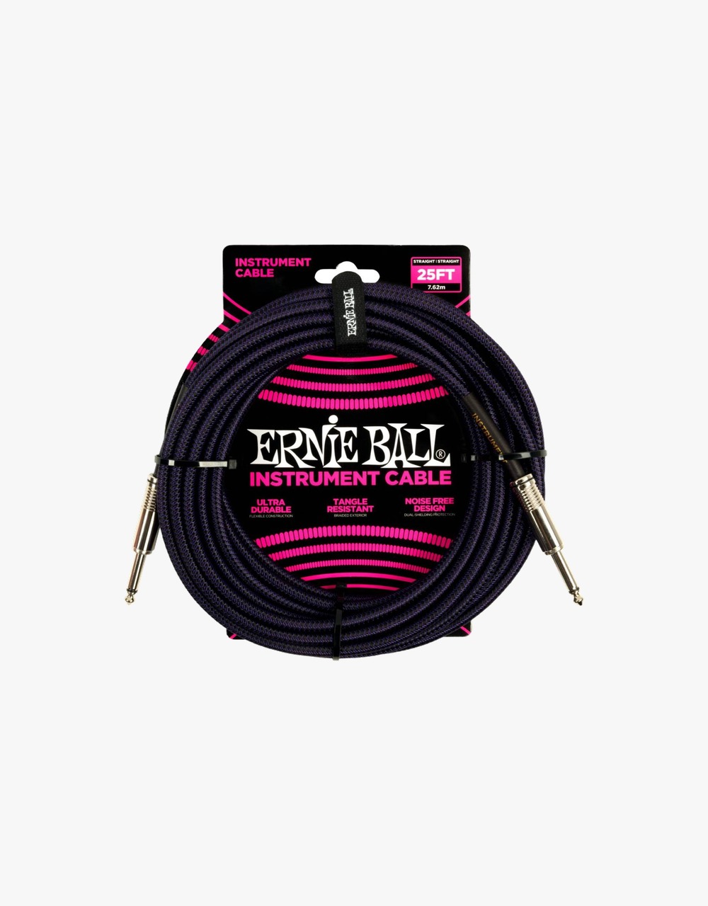 Инструментальный кабель Ernie Ball 6397, 7.62 м - купить в "Гитарном Клубе"