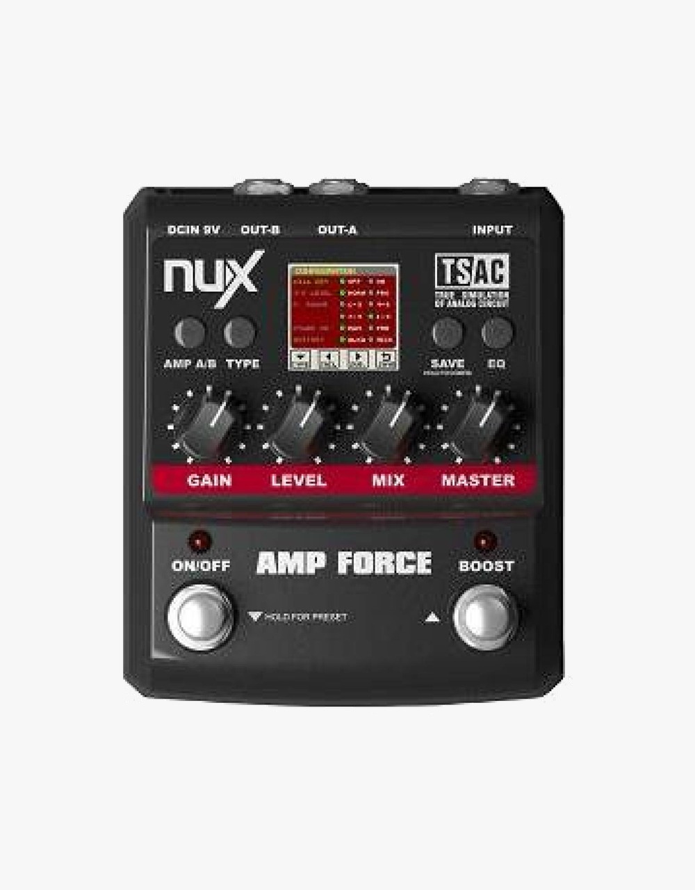 Гитарная педаль NUX AMP FORCE - купить в "Гитарном Клубе"