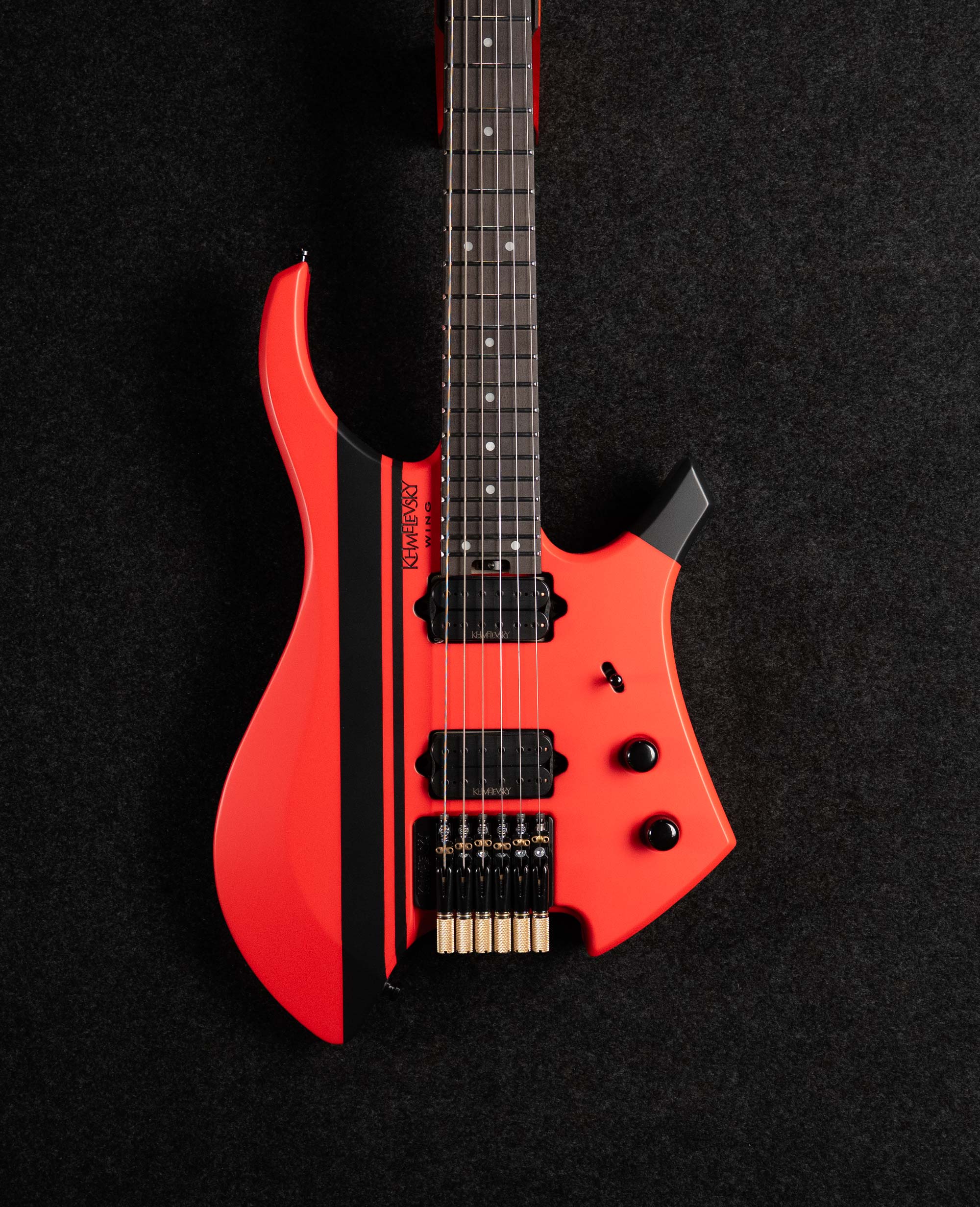 Электрогитара Khmelevsky Wing Red Rocket #141 - купить в "Гитарном Клубе"