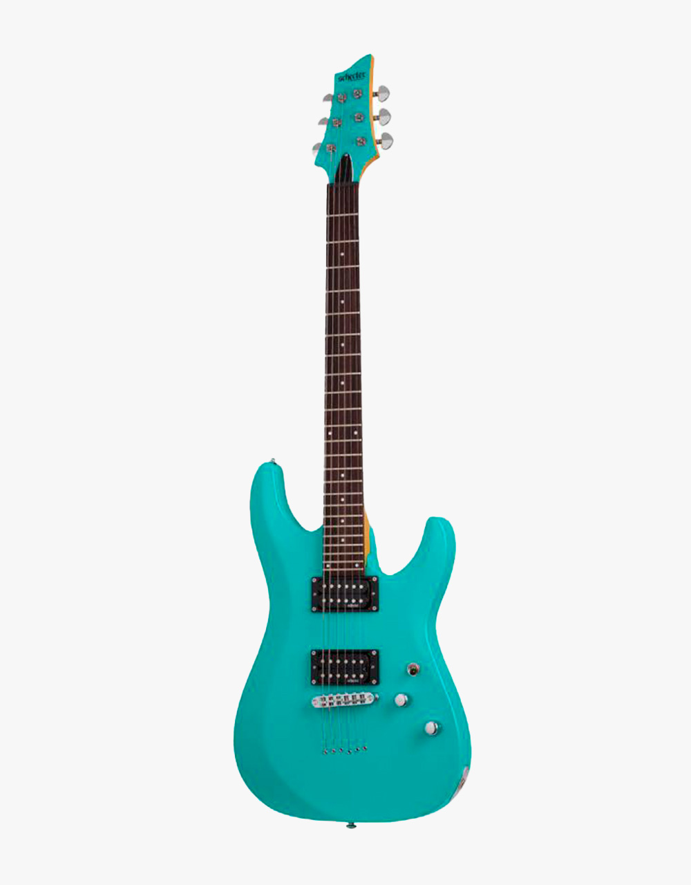Электрогитара Schecter C-6 Deluxe Satin Aqua - купить в "Гитарном Клубе"