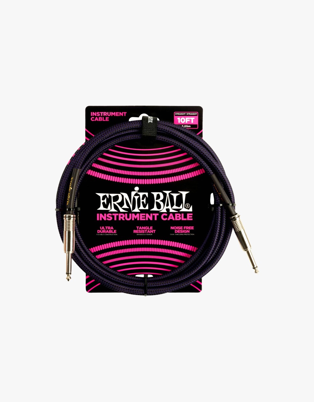 Инструментальный кабель Ernie Ball 6393, 3.05 м - купить в "Гитарном Клубе"
