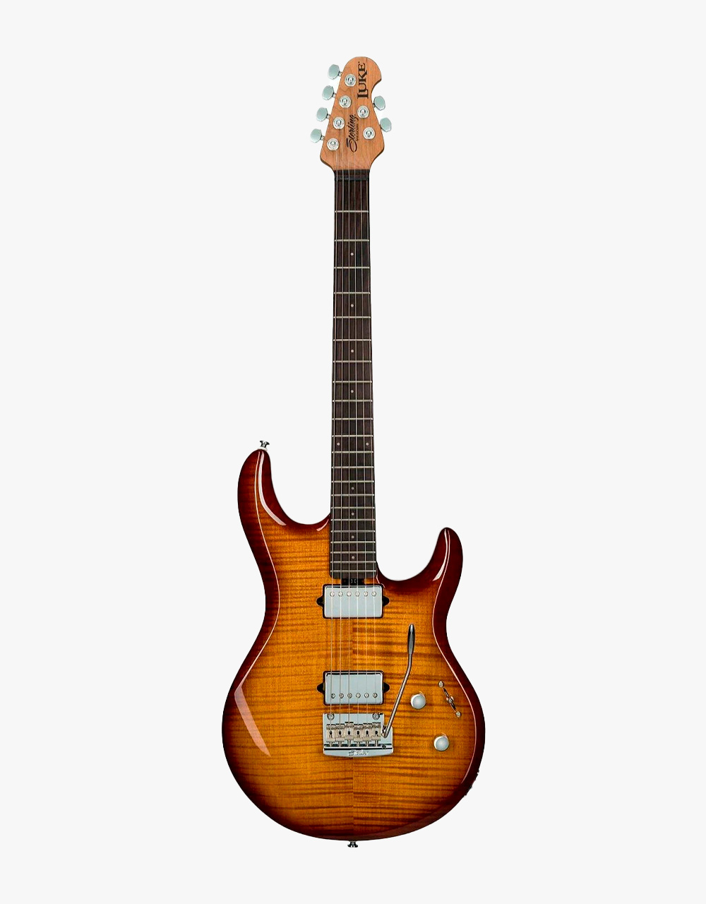 Электрогитара Sterling Luke Signature Hazel Burst - купить в "Гитарном Клубе"