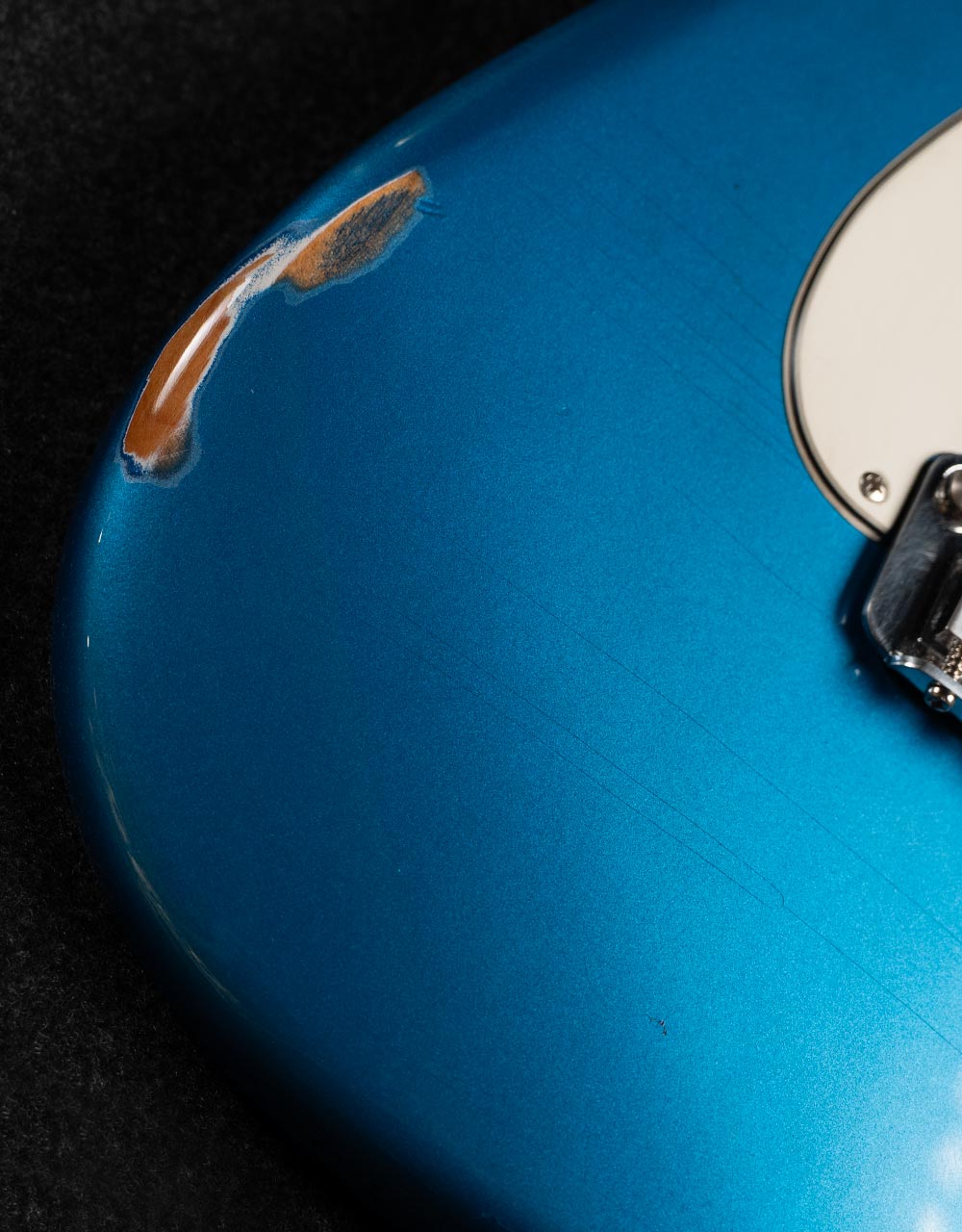 Электрогитара G&L Custom Shop Legacy SSZ RW Nitro Lake Placid Blue - купить в "Гитарном Клубе"