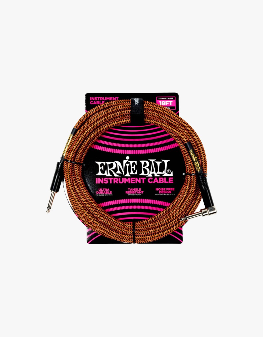 Инструментальный кабель Ernie Ball 6471, 5.49 м - купить в "Гитарном Клубе"