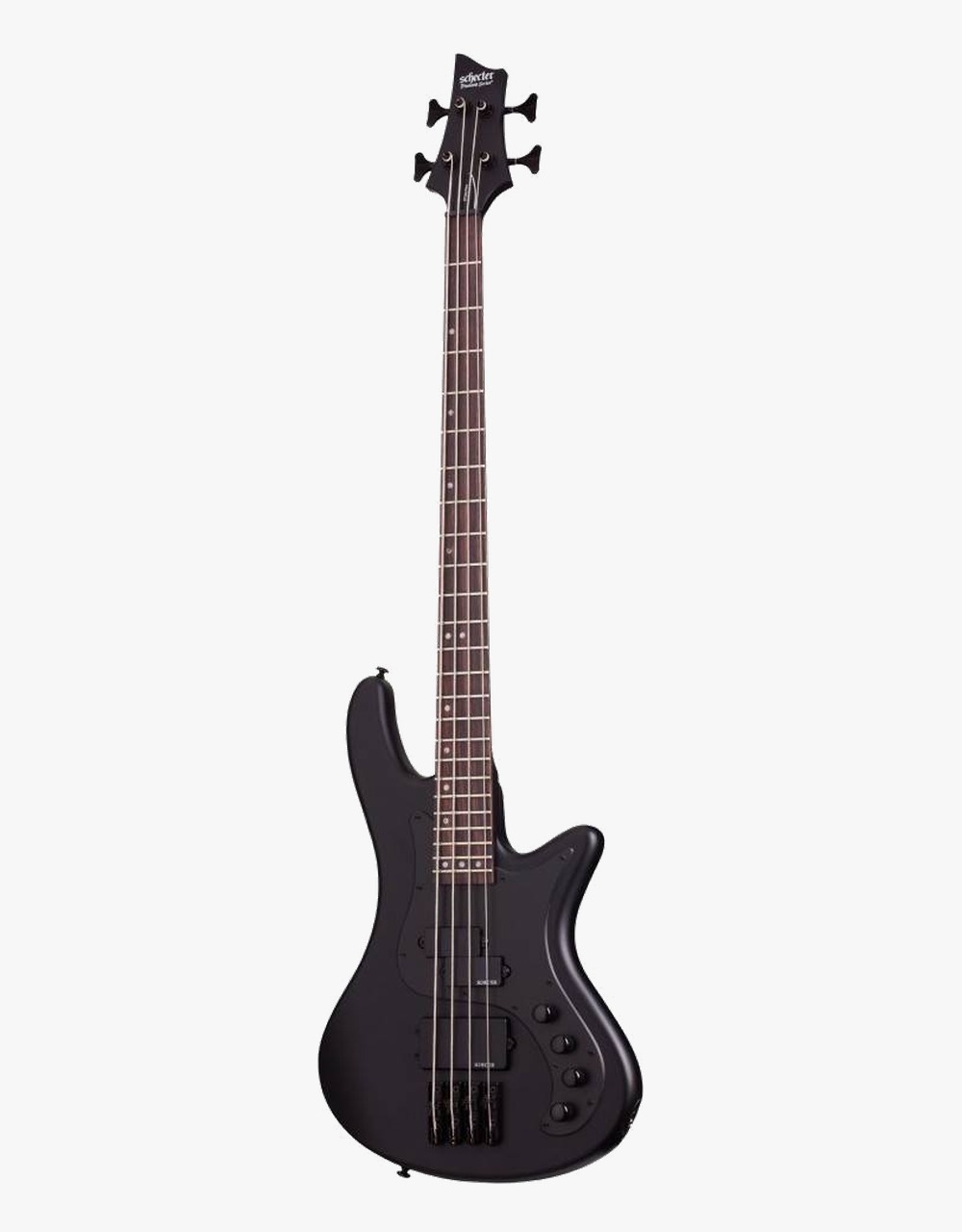 Бас-гитара Schecter STILETTO STEALTH-4, Satin Black - купить в "Гитарном Клубе"