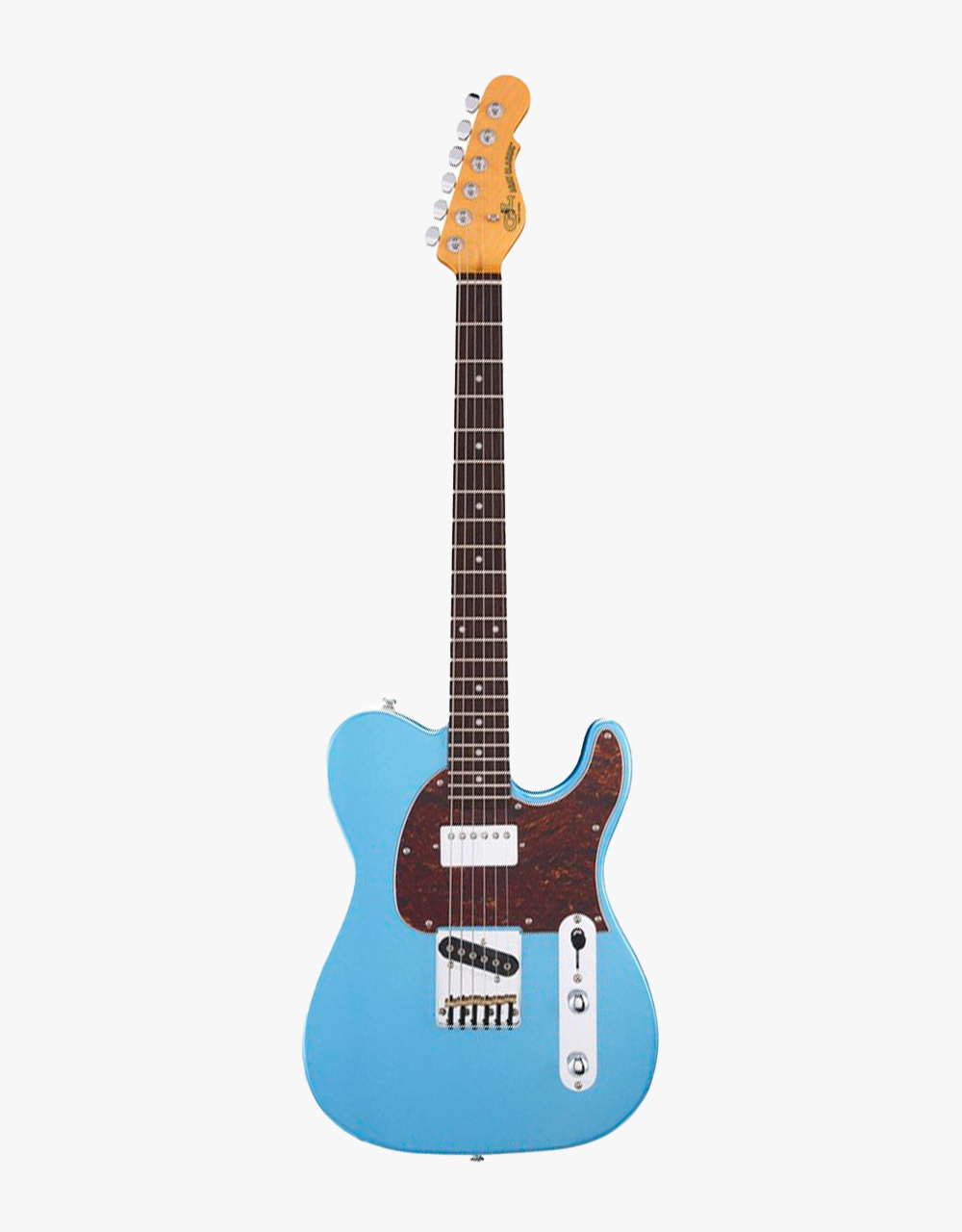 Электрогитара G&L Tribute ASAT Classic Bluesboy Lake Placid Blue RW - купить в "Гитарном Клубе"