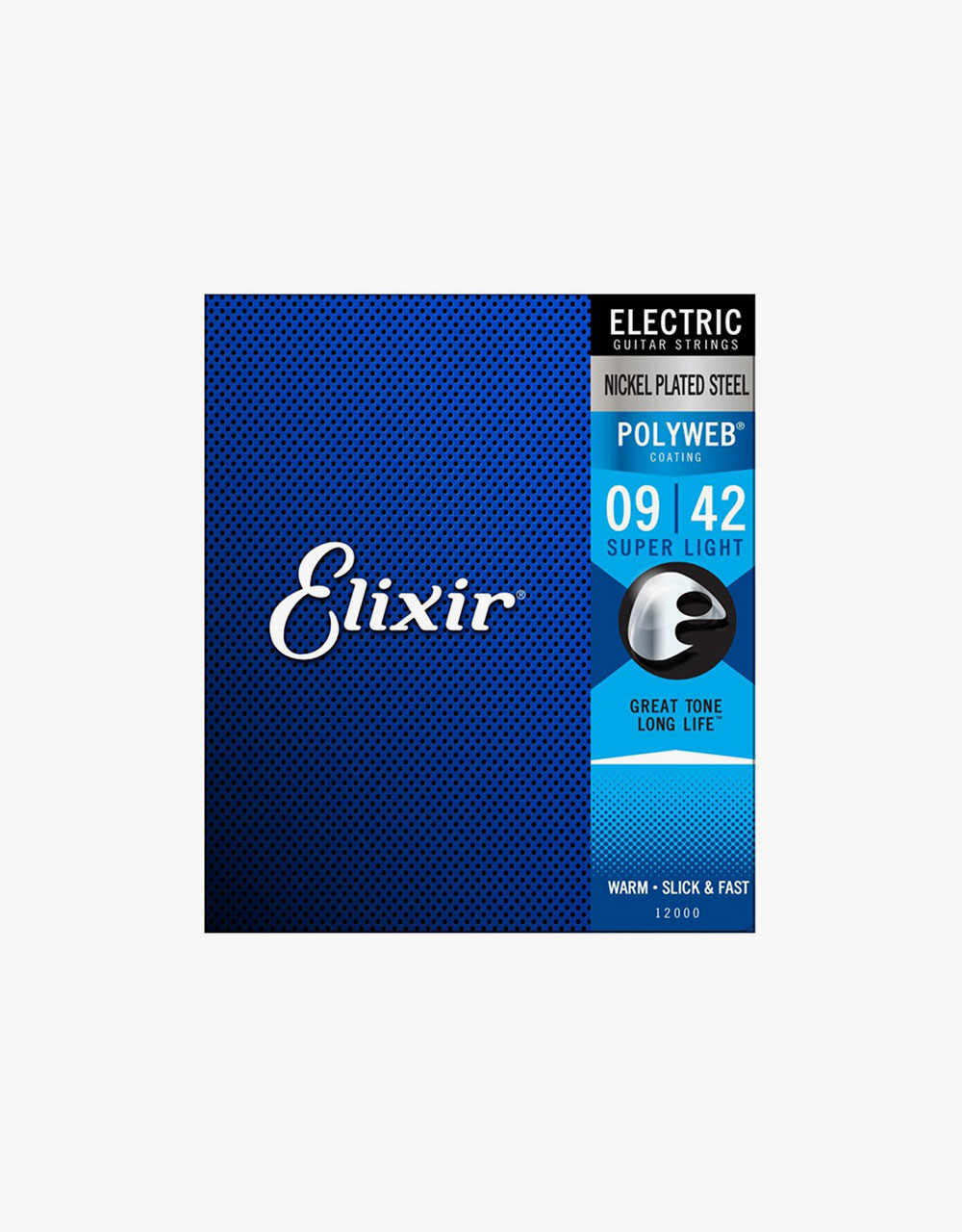 Струны для электрогитары ELIXIR 12000 POLYWEB, 9-42 - купить в "Гитарном Клубе"