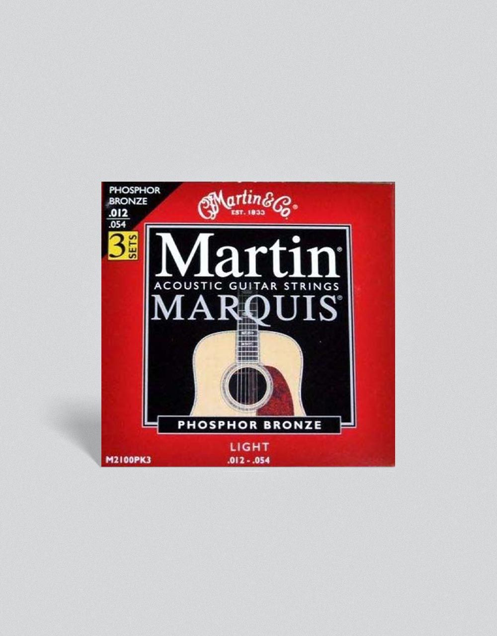 Струны для акустической гитары Martin 41M2100, 12-54 - купить в "Гитарном Клубе"
