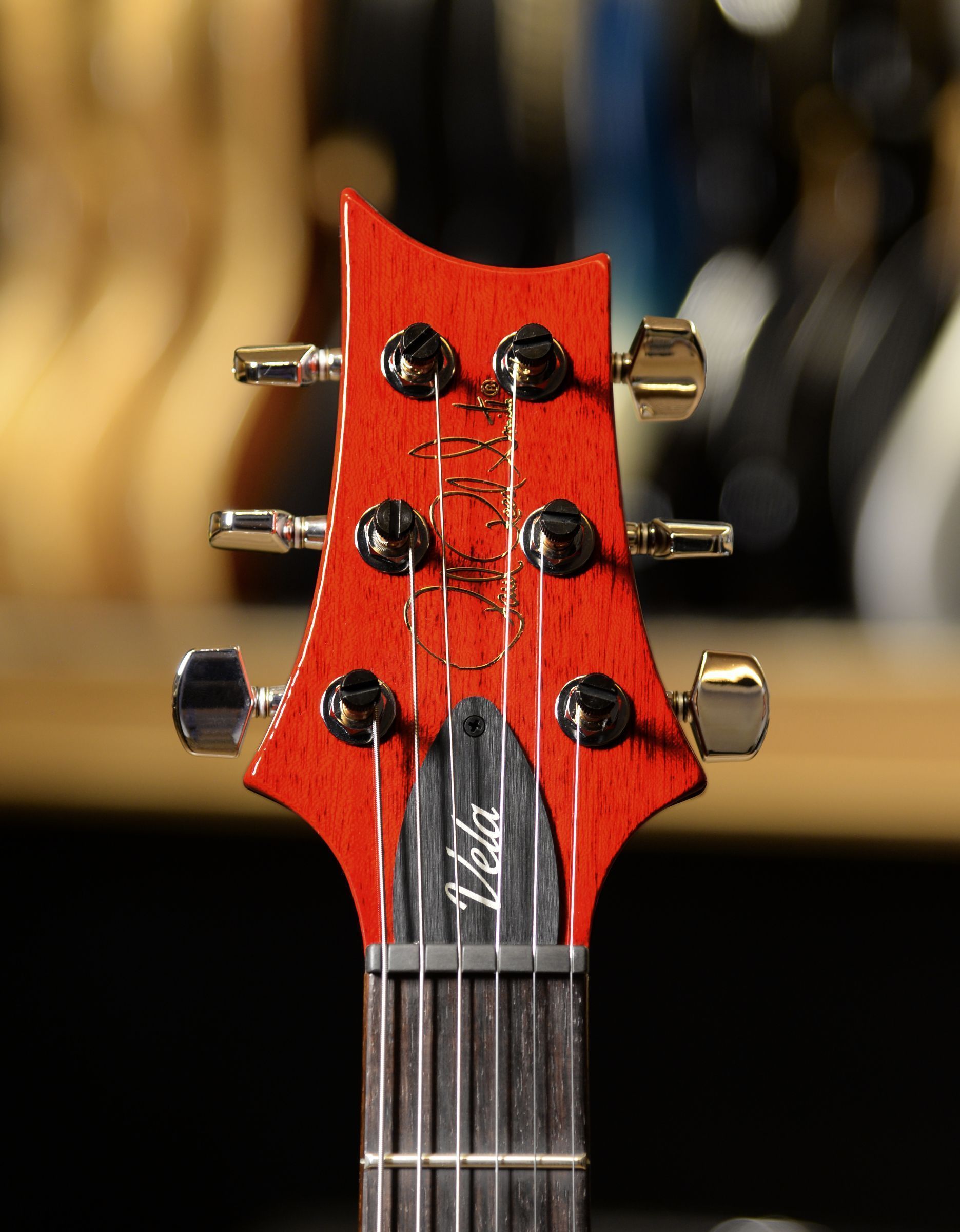Электрогитара PRS S2 VELA DOTS VINTAGE CHERRY - купить в "Гитарном Клубе"