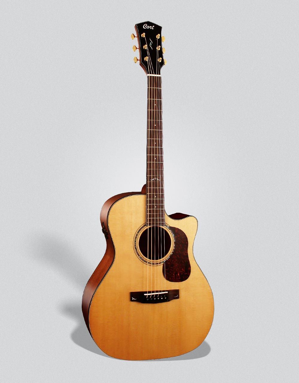 Электроакустическая гитара Cort Gold-A6-NAT Gold Series - купить в "Гитарном Клубе"