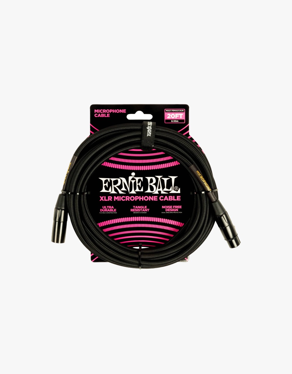 Микрофонный кабель Ernie Ball 6392 - купить в "Гитарном Клубе"