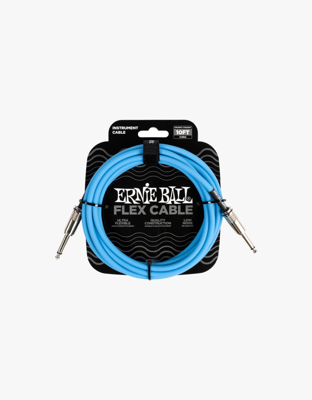 Инструментальный кабель Ernie Ball 6412, 3 м - купить в "Гитарном Клубе"
