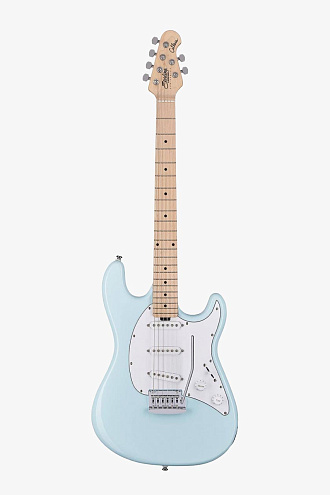 Электрогитара Sterling Cutlass SSS Daphne Blue - купить в "Гитарном Клубе"
