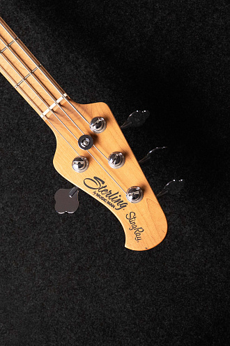 Бас-гитара Sterling StingRay RAY34-SSK, Seafoam Sparkle - купить в "Гитарном Клубе"