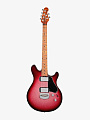 Электрогитара Music Man Valentine Tremolo, Maroon Sparkle Burst - купить в "Гитарном Клубе"