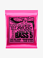 Струны для 5-струнной бас-гитары Ernie Ball 2824 Slinky Super, 40-125 - купить в "Гитарном Клубе"