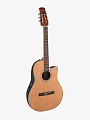 Классическая электроакустическая гитара Ovation Applause AB24CII-CED Balladeer Mid Cutaway Nylon - купить в "Гитарном Клубе"