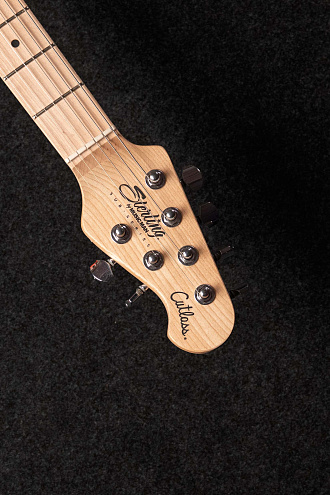 Электрогитара Sterling Cutlass SSS Fiesta Red - купить в "Гитарном Клубе"