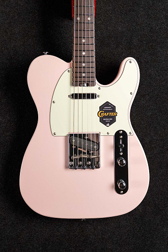 Электрогитара Crafter Charlotte T RS Seoul Pink - купить в "Гитарном Клубе"