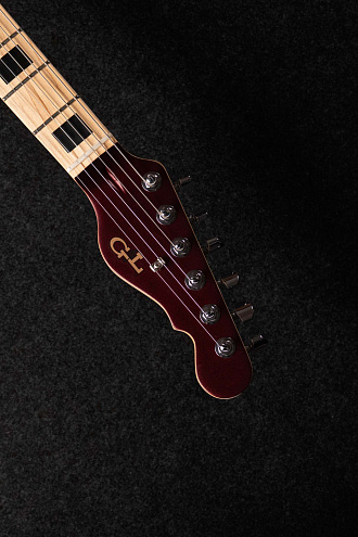 Электрогитара G&L Build to Order Asat HH RMC, Ruby Red Metallic Frost MP - купить в "Гитарном Клубе"