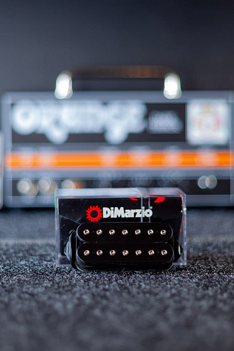 Гитарный звукосниматель 7-струнный, DiMarzio DP702BK Blaze, Bridge - купить в "Гитарном Клубе"
