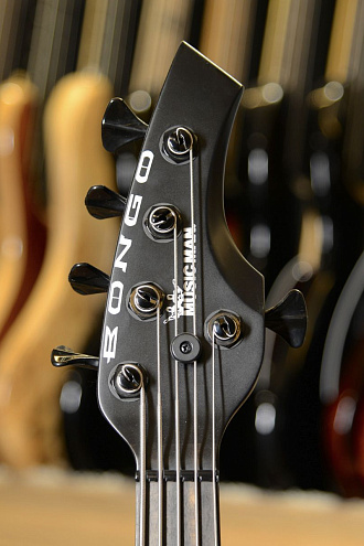 Бас-гитара Music Man Bongo HH, Black - купить в "Гитарном Клубе"