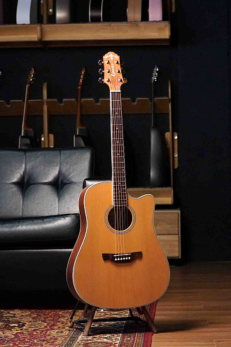 Электроакустическая гитара Crafter DE-7/NС - купить в "Гитарном Клубе"