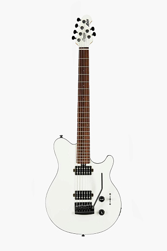 Электрогитара Sterling Axis White with Black - купить в "Гитарном Клубе"