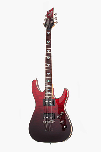 Электрогитара Schecter Omen Extreme-6 Bk/Rd Fadeburst - купить в "Гитарном Клубе"