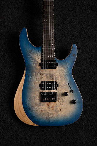Электрогитара Schecter Reaper-6 Satin Sky Burst - купить в "Гитарном Клубе"